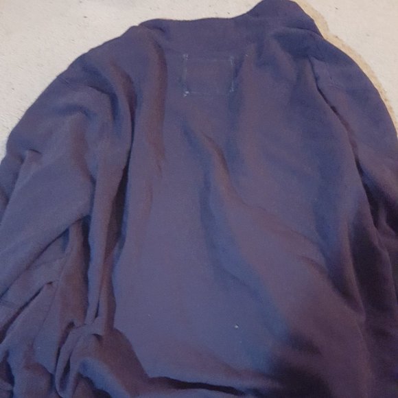 Michigan Wolverines full-zip cotton sweatshirt, no hood. Size Large - Picture 3 of 4